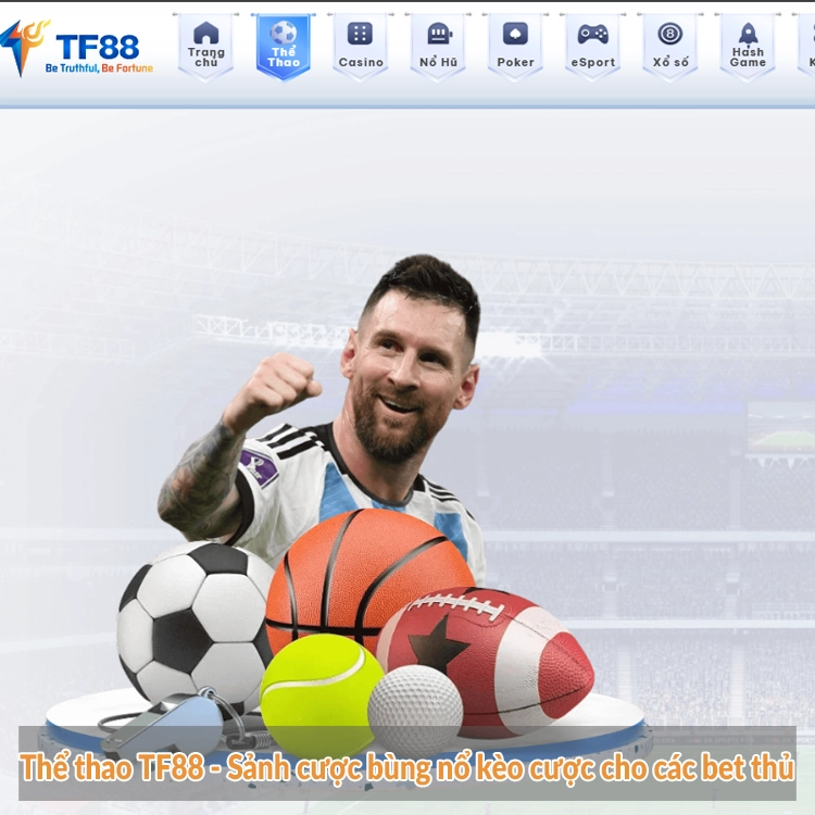 Thể thao TF88 - Sảnh cược bùng nổ kèo cược cho các bet thủ